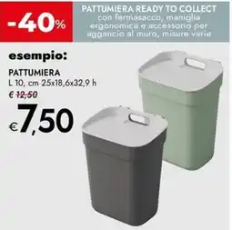 Bennet Pattumiera ready to collect pattumiera offerta