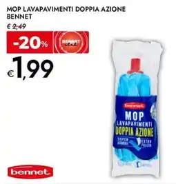 Bennet Mop lavapavimenti doppia azione BENNET offerta