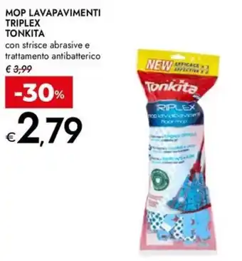 Bennet Mop lavapavimenti triplex TONKITA offerta