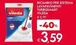 Bennet Ricambio per sistema lavapavimenti turbosmart VILEDA offerta