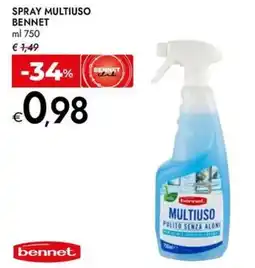 Bennet Spray multiuso BENNET offerta