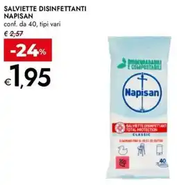 Bennet Salviette disinfettanti NAPISAN offerta