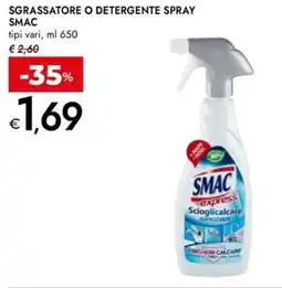 Bennet Sgrassatore o detergente spray SMAC offerta