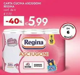 Bennet Carta cucina asciugoni REGINA offerta