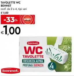 Bennet Tavolette wc BENNET offerta