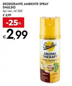 Bennet Deodorante ambiente spray EMULSIO offerta