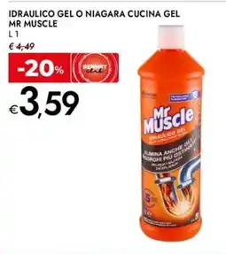 Bennet Idraulico gel o niagara cucina gel MR MUSCLE offerta