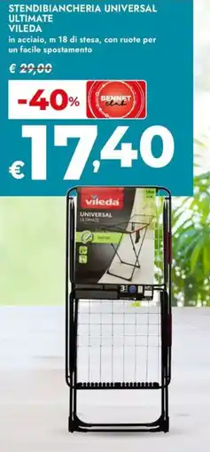 Bennet Stendibiancheria universal ultimate VILEDA offerta