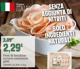 Banco Fresco Fesa di tacchino arrosto nazionale offerta
