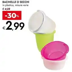 Bennet Bacinelle o secchi offerta