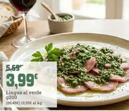 Banco Fresco Lingua al verde offerta
