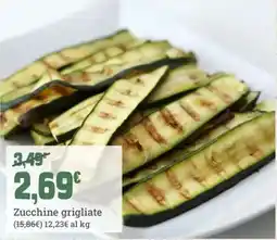 Banco Fresco Zucchine grigliate offerta