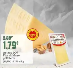 Banco Fresco Asiago DOP Fior di Maso fette offerta