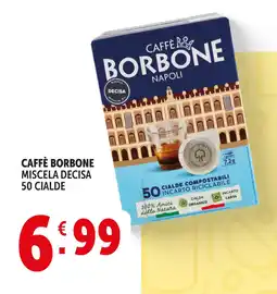 Deco Supermercati Caffè borbone miscela decisa 50 cialde offerta