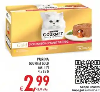Deco Supermercati Purina gourmet gold offerta