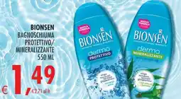 Deco Supermercati Bionsen bagnoschiuma protettivo/ mineralizzante offerta