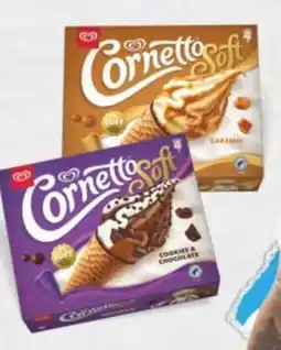 Deco Supermercati Algida cornetto soft cookies & chocolate/ caramello e vaniglia offerta