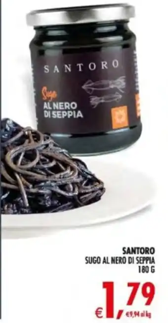 Deco Supermercati Santoro sugo al nero di seppia offerta