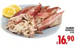 Deco Supermercati Calamari decongelati offerta