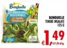 Deco Supermercati Bonduelle tenere insalate offerta