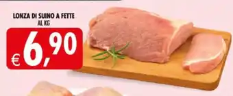 Deco Supermercati Lonza di suino a fette offerta