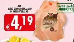Deco Supermercati AIA Busto di pollo senza uso di antibiotici al kg offerta
