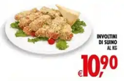 Deco Supermercati Involtini di suino al kg offerta