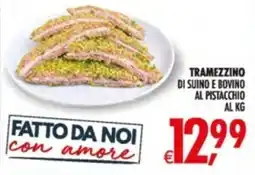 Deco Supermercati Tramezzino di suino e bovino al pistacchio al kg offerta