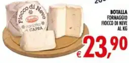 Deco Supermercati Botalla formaggio fiocco di neve al kg offerta