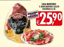 Deco Supermercati Casa montorsi il buon montorsi culatta stagionata al kg offerta