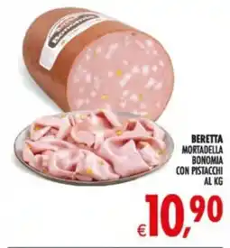 Deco Supermercati Beretta mortadella bonomia con pistacchi al kg offerta