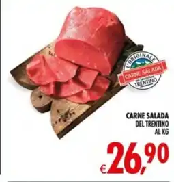 Deco Supermercati Carne salada del trentino al kg offerta