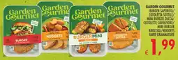 Deco Supermercati Garden gourmet burger saporito/ cotoletta sottile/ mini burger zucca/ cotolette cavolfiore/ mini burger broccoli/nuggets offerta