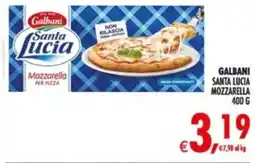 Deco Supermercati Galbani santa lucia mozzarella offerta