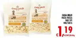 Deco Supermercati Casa milo pasta fresca offerta
