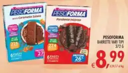 Deco Supermercati Pesoforma barrette offerta
