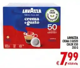 Deco Supermercati Lavazza crema e gusto cialde x50 offerta