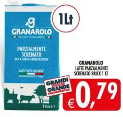 Deco Supermercati Granarolo latte parzialmente scremato brick offerta