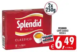 Deco Supermercati Splendid caffè classico offerta