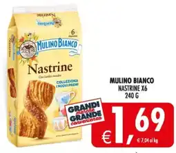 Deco Supermercati Mulino bianco nastrine x6 offerta