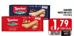 Deco Supermercati Loacker wafer offerta