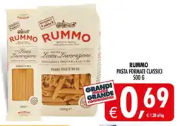 Deco Supermercati Rummo pasta formati classici offerta