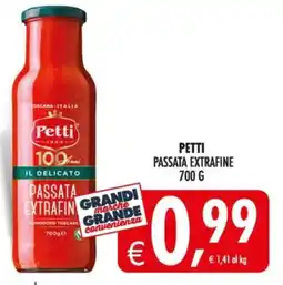 Deco Supermercati Petti passata extrafine offerta