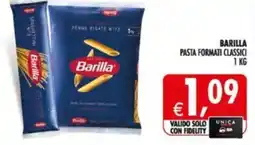 Deco Supermercati Barilla pasta formati classici offerta