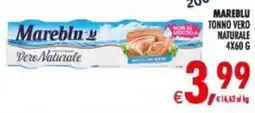 Deco Supermercati Mareblu tonno vero naturale offerta