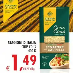 Deco Supermercati Stagioni d'italia cous cous offerta