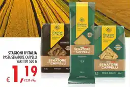 Deco Supermercati Stagioni d'italia pasta senatore cappelli offerta