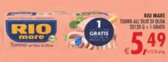 Deco Supermercati Rio mare tonno all'olio di oliva offerta