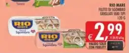 Deco Supermercati Rio mare filetti di sgombro grigliati offerta