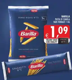 Deco Supermercati Barilla pasta di semola offerta